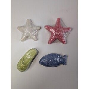 Vintage 2009 Cape Shore Nautical Soap Lot - Set of 4 - New & Sealed